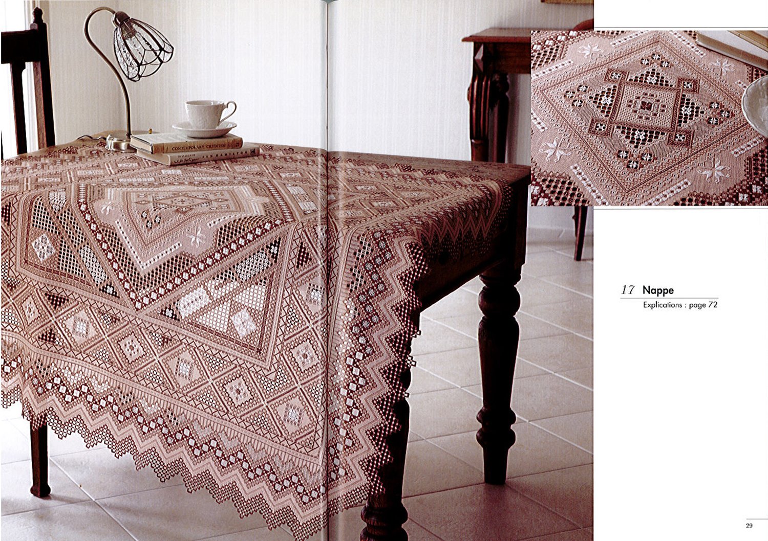 DELICATE BRODERIE HARDANGER