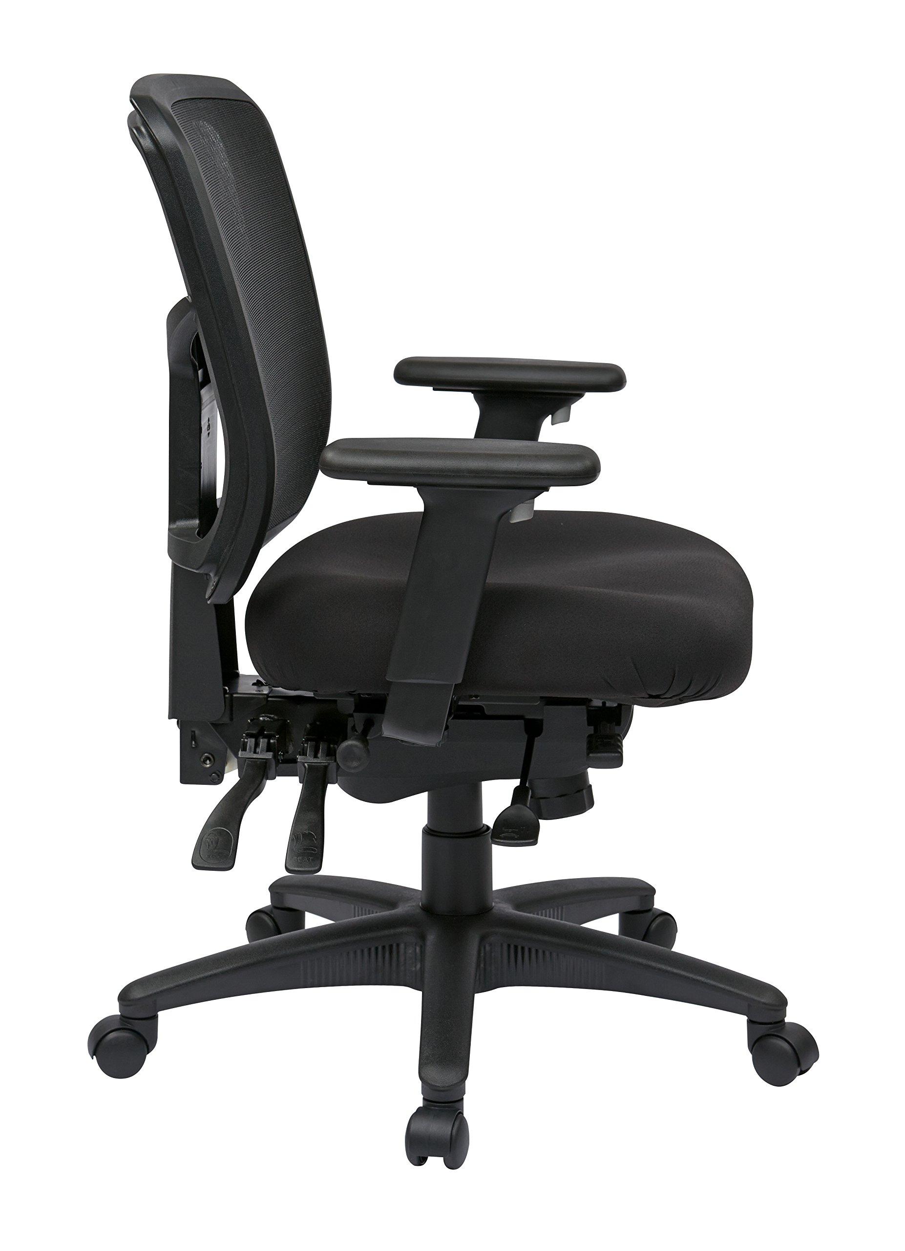 Amazon.co.jp: Highback椅子、ファブリック、Coal 92893 – 30 : 文房具
