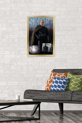 Miniatura 8 de Trends International Star Wars Ahsoka - Póster de pared Baylan Skoll, 22.37 x 34.00 pulgadas, versión enmarcada en blanco