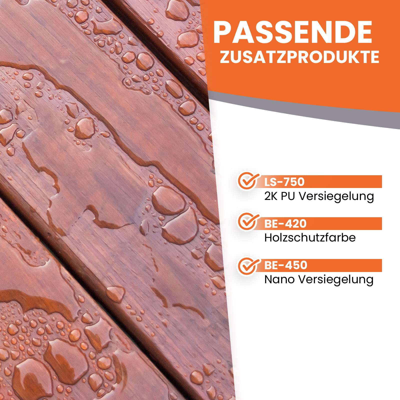 Yachtöl Bootsöl 5l - Teaköl Holzöl Holzschutz - wirkt farbvertiefend, trocknet farblos durch, natürlich, lösemittelfrei, UV-fest, witterungsbeständiges Pflegeöl - BEKATEQ BE-277