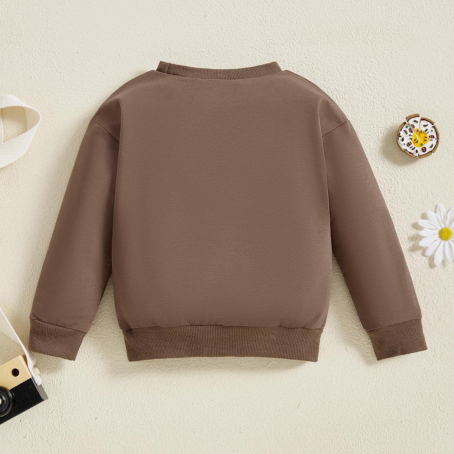 Toddler Baby Boy Girl Clothes Long Sleeve Crew Neck Letters Rugby Pullover Sweatshirt Tops for Inafnt Boys Girls - Image 2