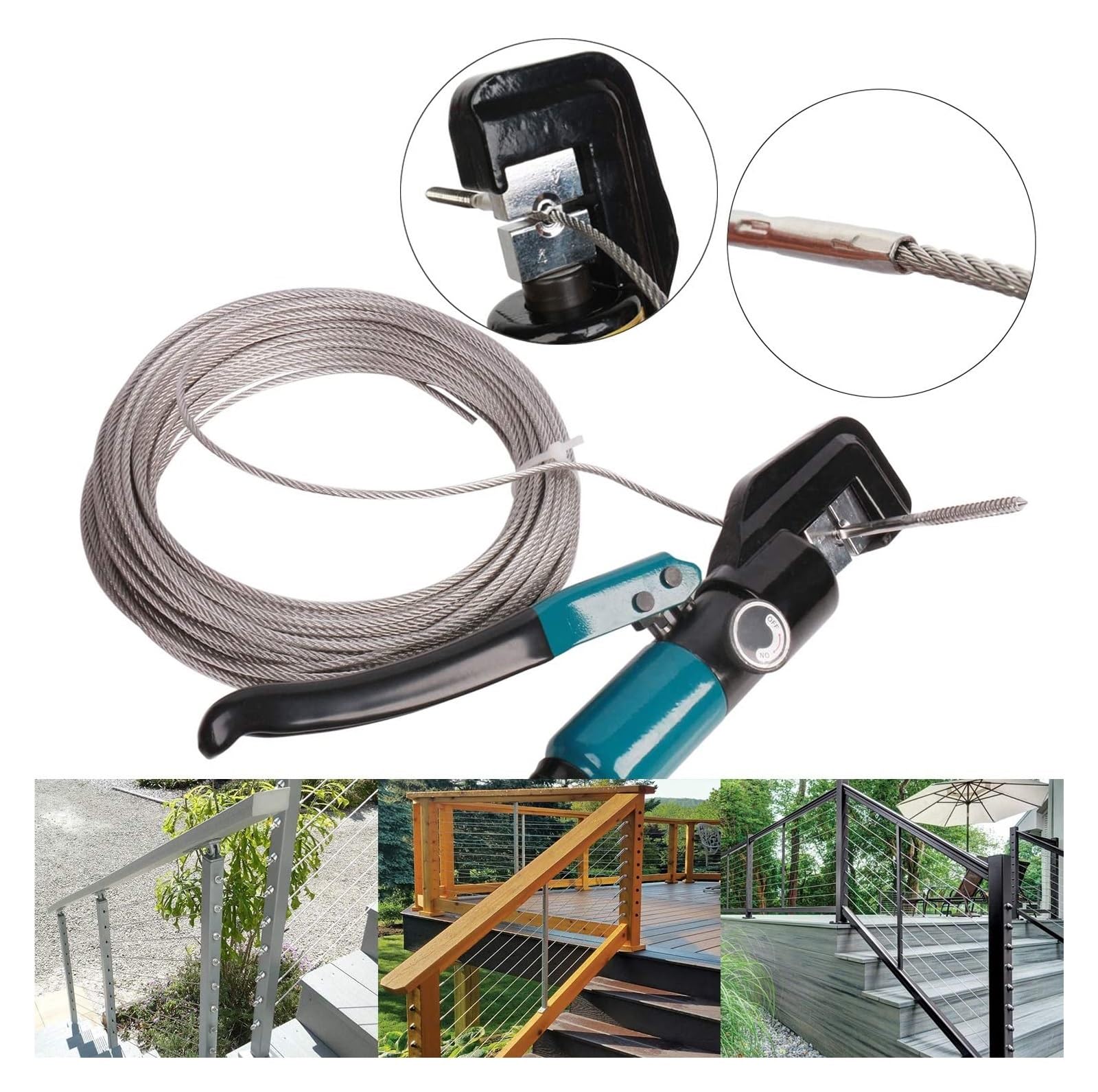 10 Ton zaciskarka hydrauliczna zacisk kablowy Terminal hydrauliczne narzędzie do zaciskania, 8 matryc przecinak do kabli do stali nierdzewnej 4-70mm