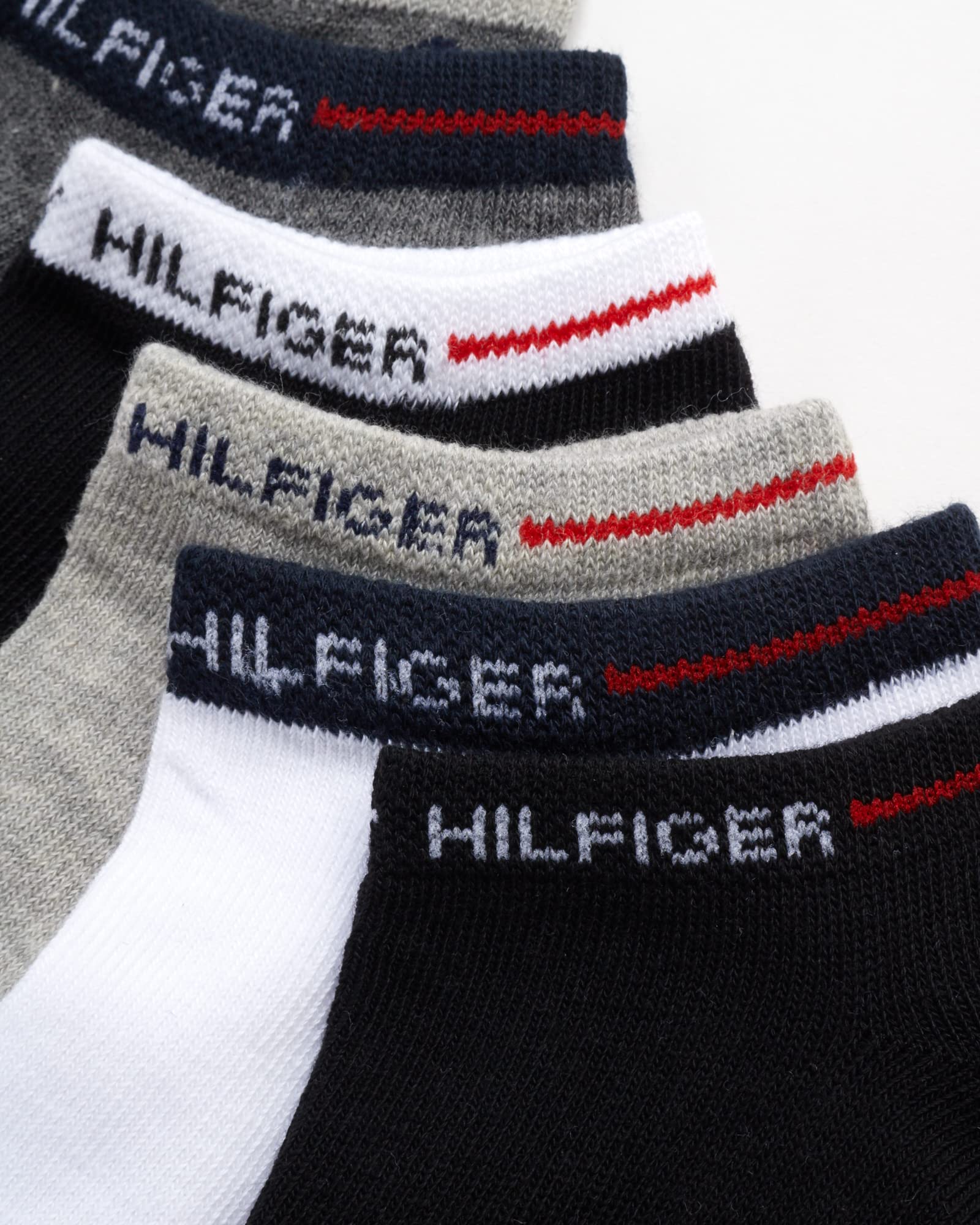 Tommy Hilfiger Damen Low Cut Socken - 12 Pack Lightweight Performance No Show - Sportsocken für Frauen (Größen 37-46), Schwarz, 36.5-43 EU