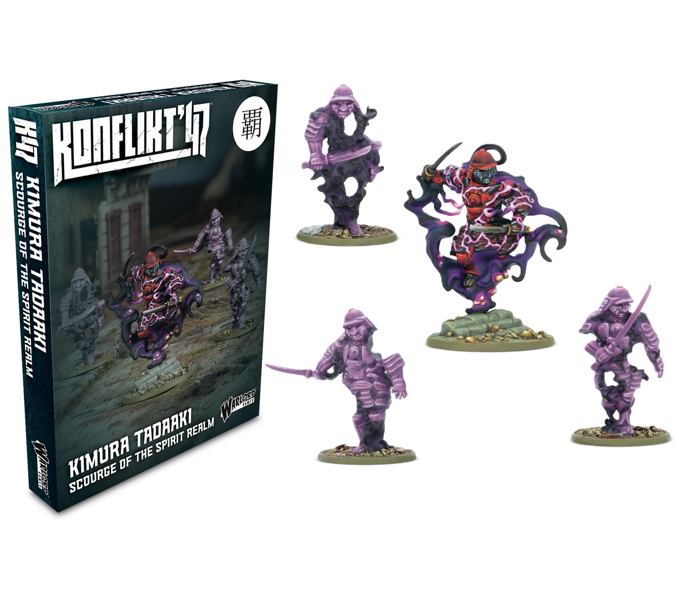 Warlord Games Kimura Tadaaki - Konflikt 47 Plastic 28mm Scale Miniature