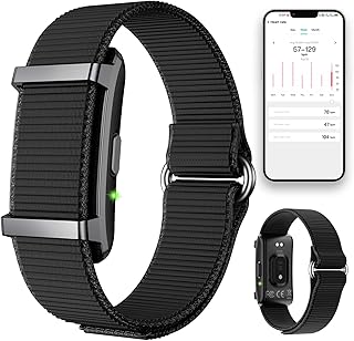 findtime Fitness Tracker Armband ohne Display Pulsuhr Schlaftracker Kalorienzähler IP68 Wasserdicht Smartwatch Fitnessarmband iOS Android Herzfrequenz