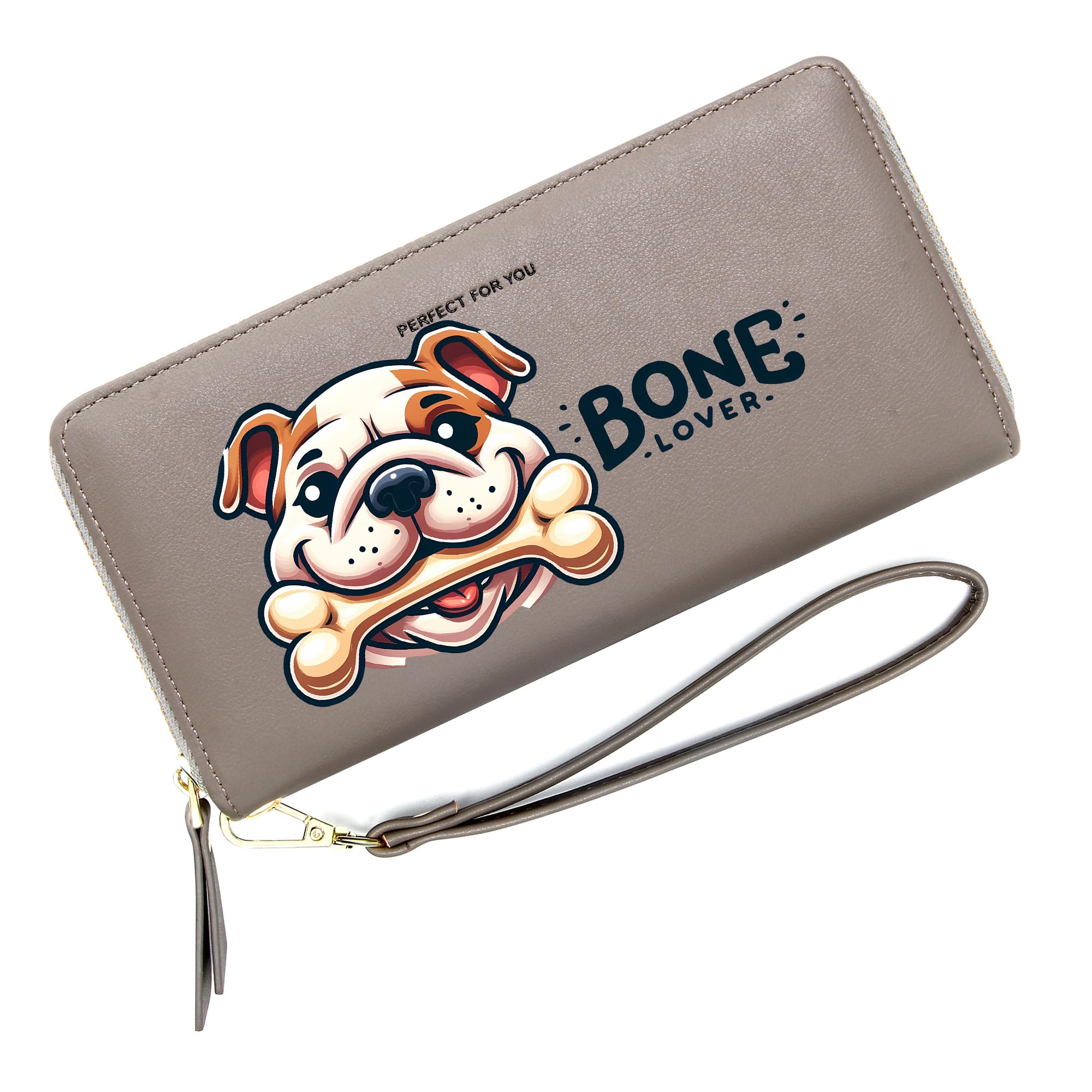 PFY Personalized Puppy Women Wallets,Birthday Gift,Holiday Gift for Mother,Daughter,Women,Valentine's Day Gift for Wife from Husband,Son,Daughter 1305q
