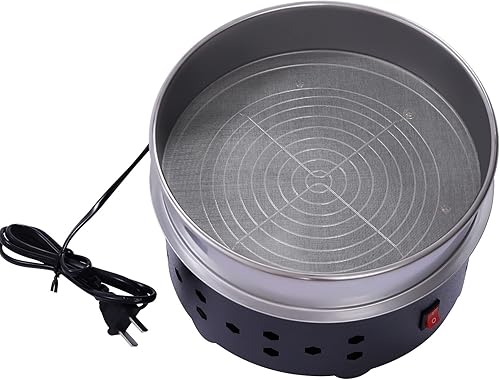 Miniatura 5 de LOYALHEARTDY Enfriador eléctrico de granos de café de 110 V, máquina de enfriamiento de granos de café de 1.3 libras, enfriador de granos de café de