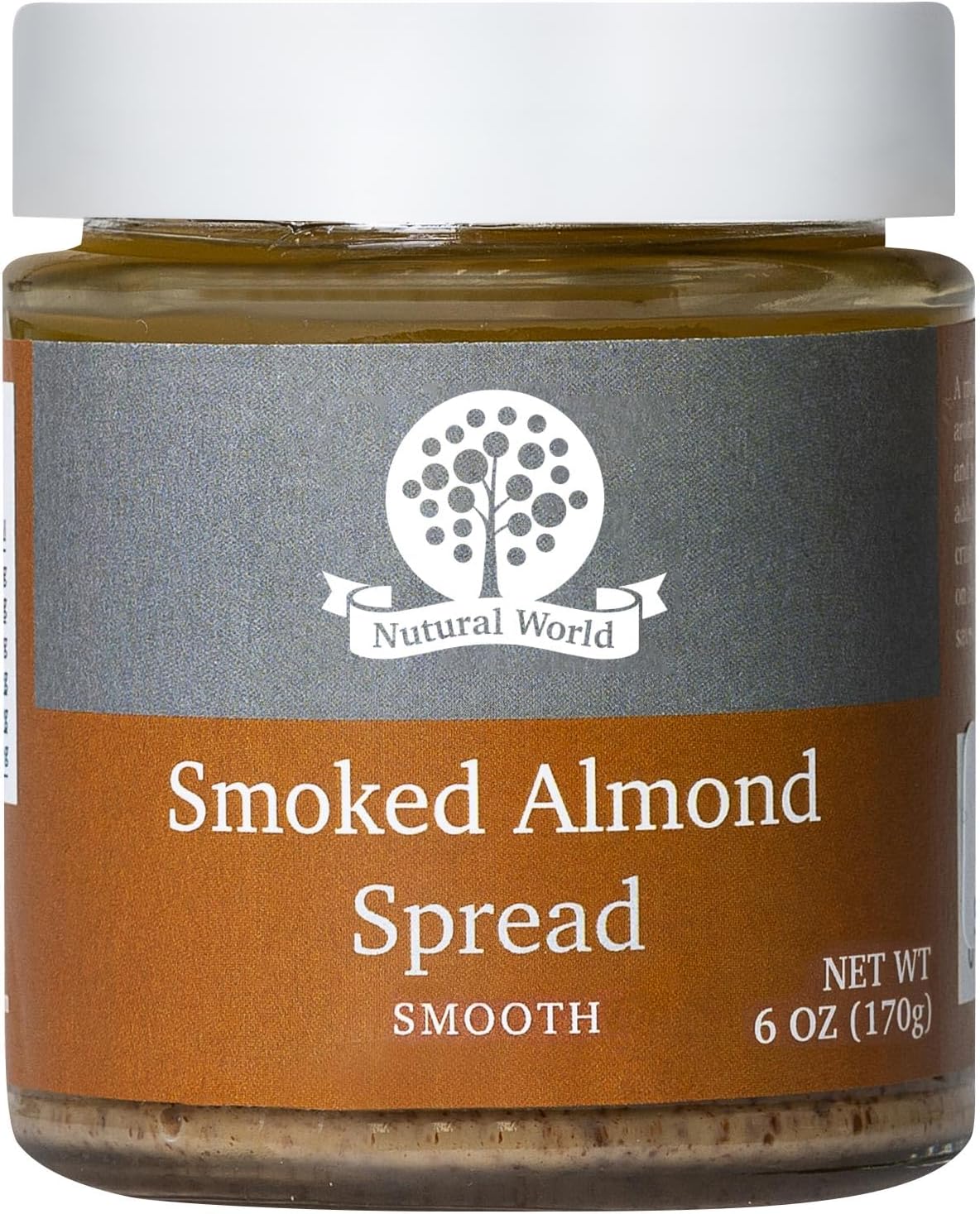 Smooth Smoked Almond spread 6 Oz (170g)