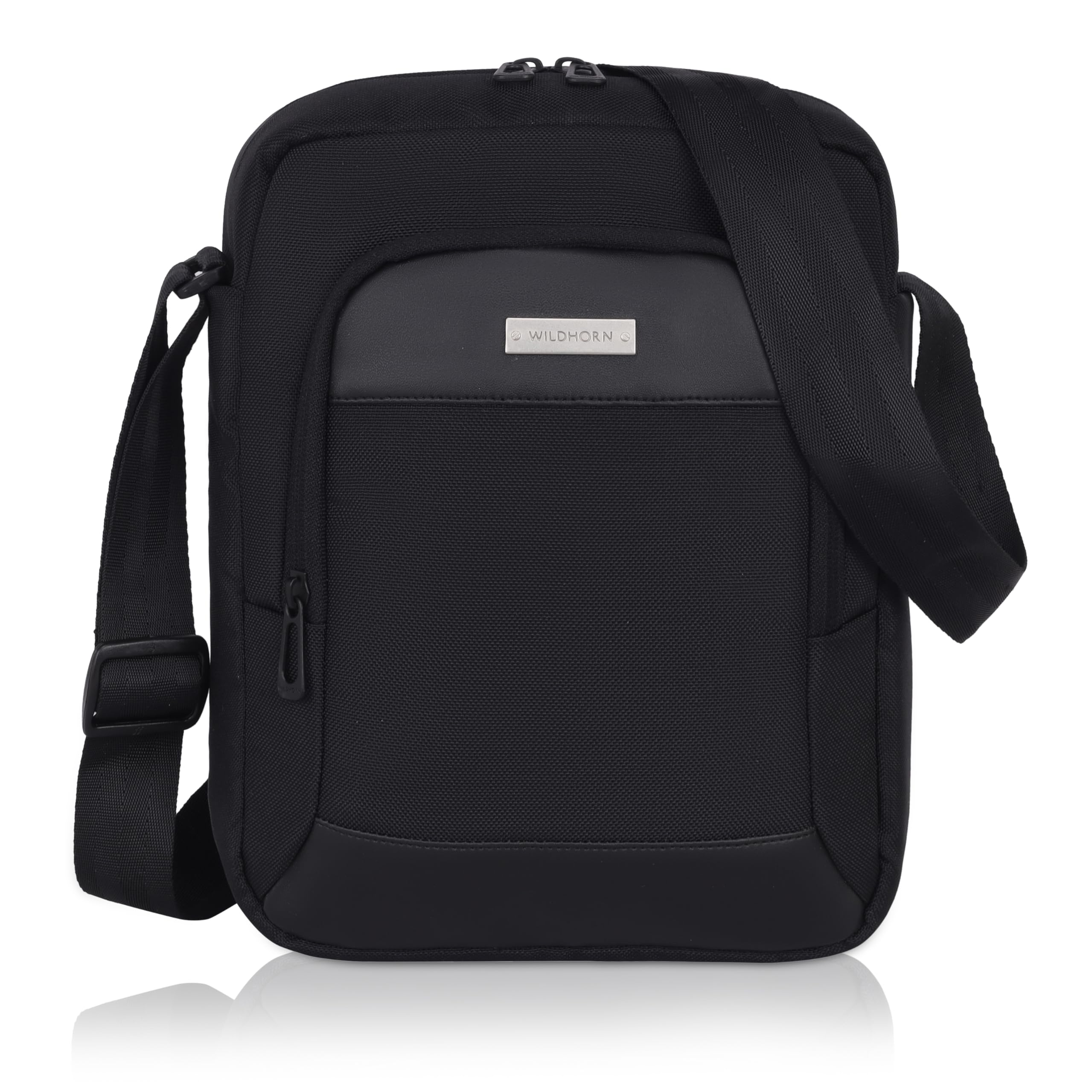 WildHorn Sling Crossbody Bag for Men, Stylish Chest Shoulder Bag for Men Women, Adjustable Strap for Daily Commuting Travel Outdoor Activities