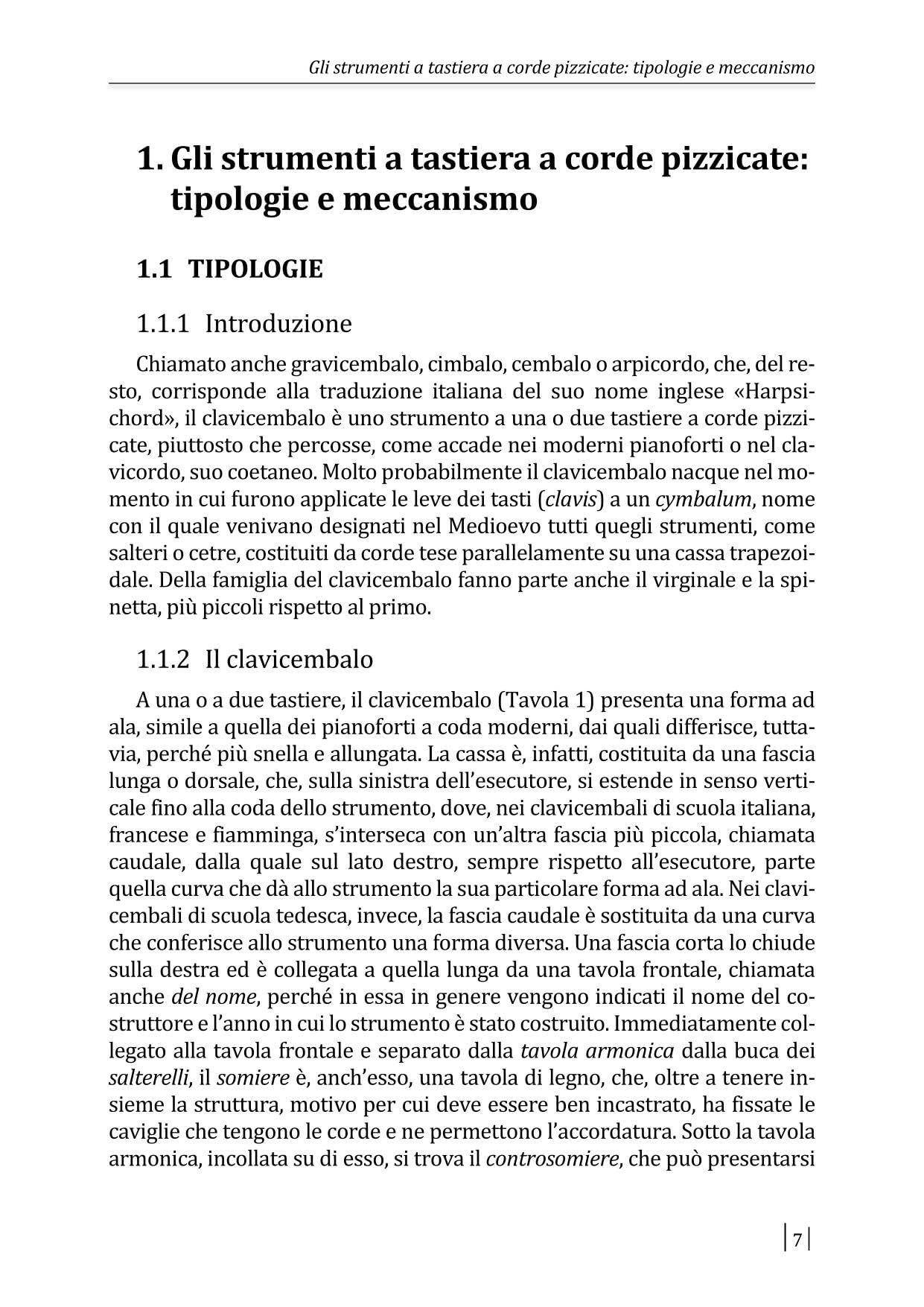 Clavicembalo. Storia e organologia