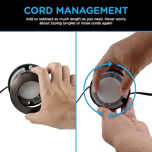 Miniatura 3 de Enbrighten Spectrum - Discos LED, 6 discos, multicolor o blanco, regulables, luces debajo del mostrador, luces debajo del gabinete, luces de disco,