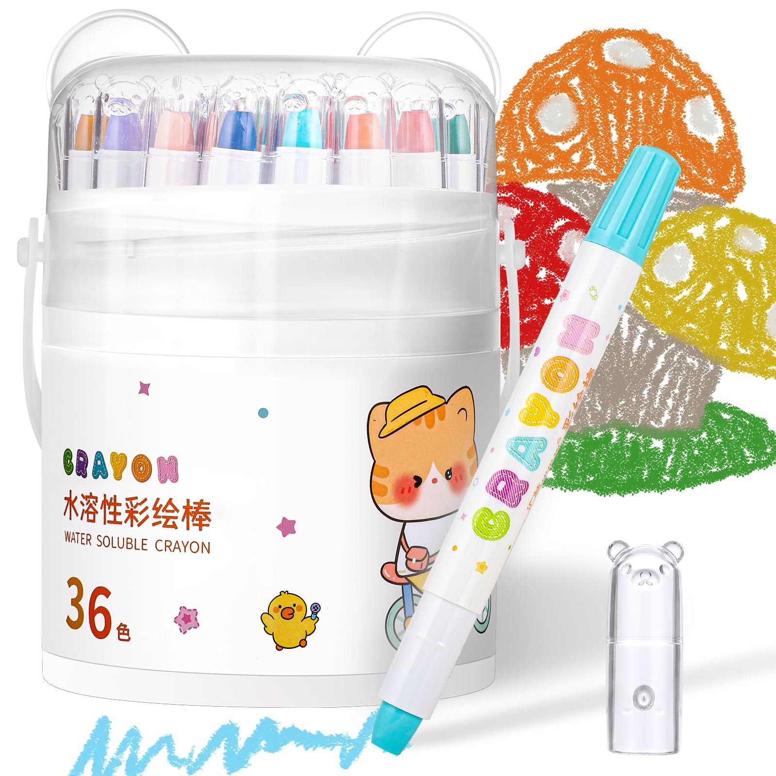 Prudiut Silky Twistable Crayons
