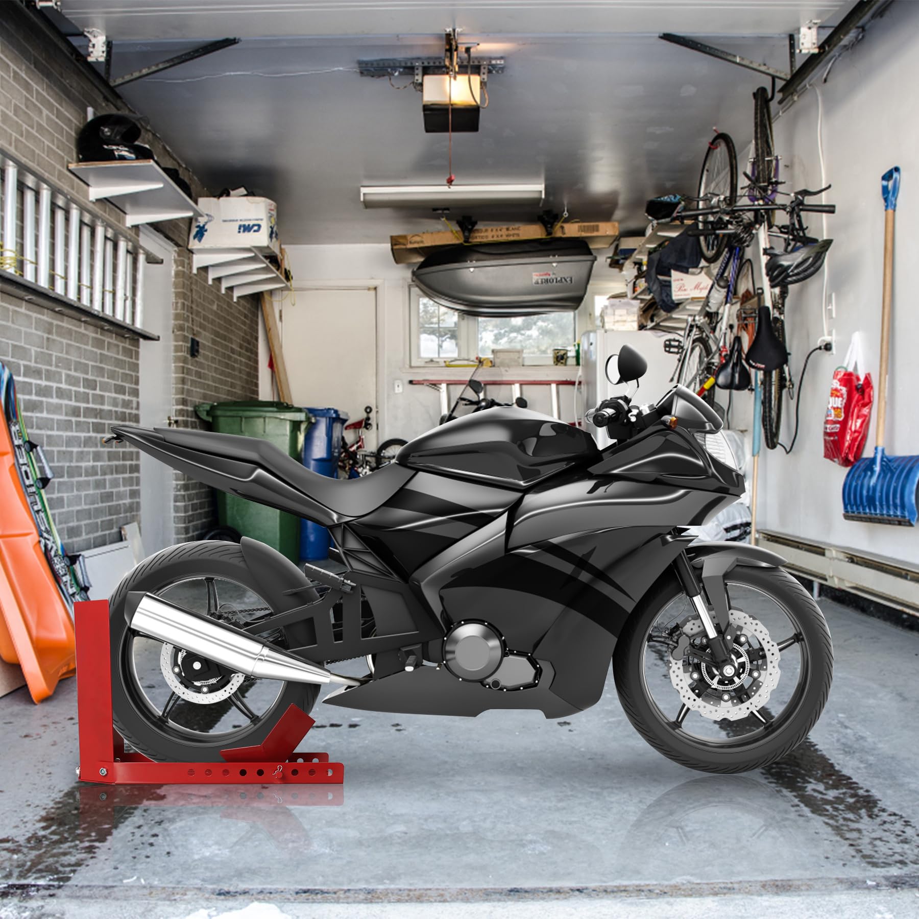 Huśtawka motocyklowa, 2 sztuki zacisków przedniego koła