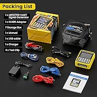 Vista 8 de SEESII Generador de señal MR9270S+HART 4-20mA: Simulador analógico ajustable de voltaje actual, generador de funciones, curva en tiempo real