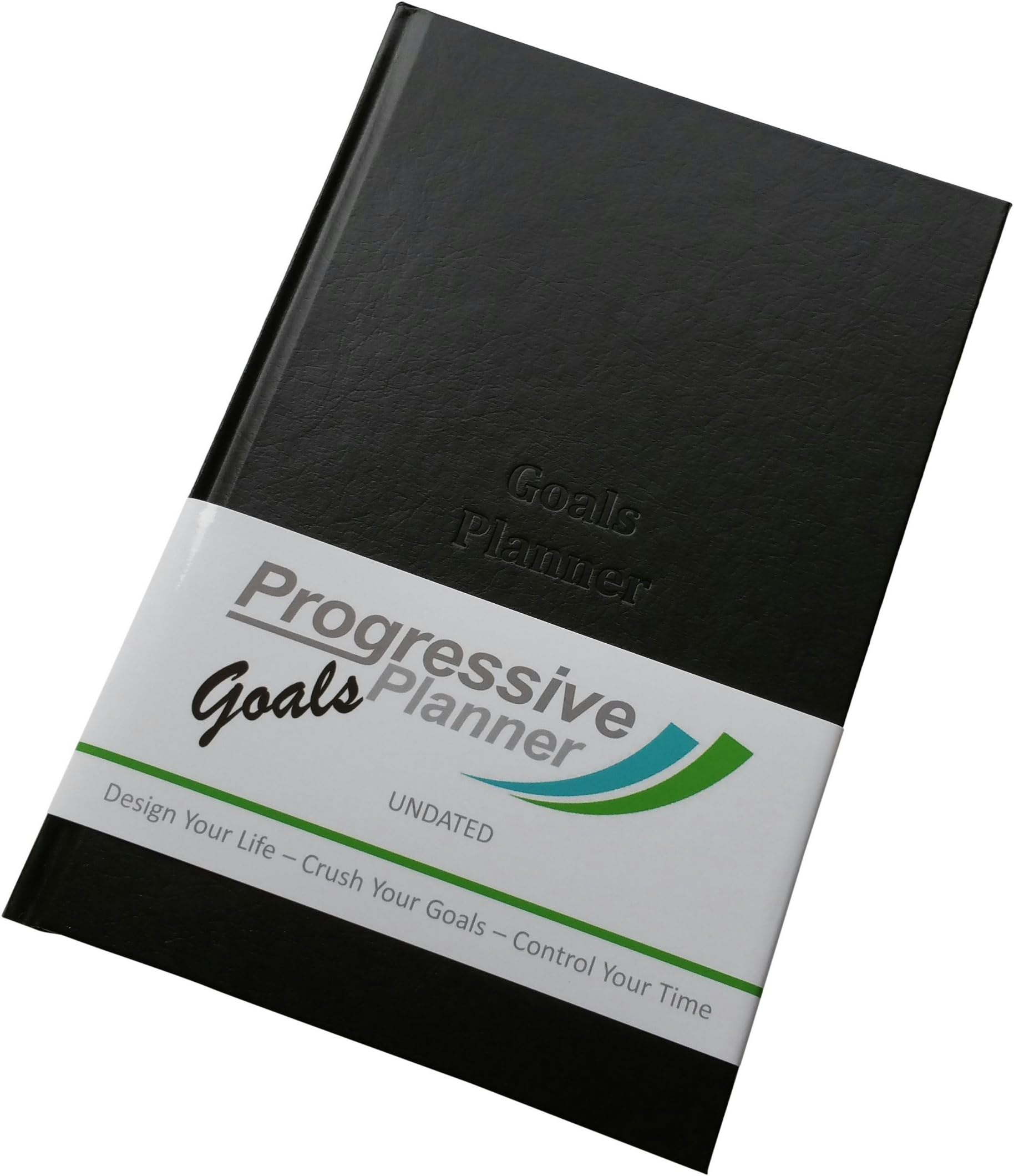 RFZA Goals Planner | Set & Achieve Your Goals, Increase Productivity & Time Management | 12 Month Scheduler, Calendar & Organizer | Hardcover | Undated