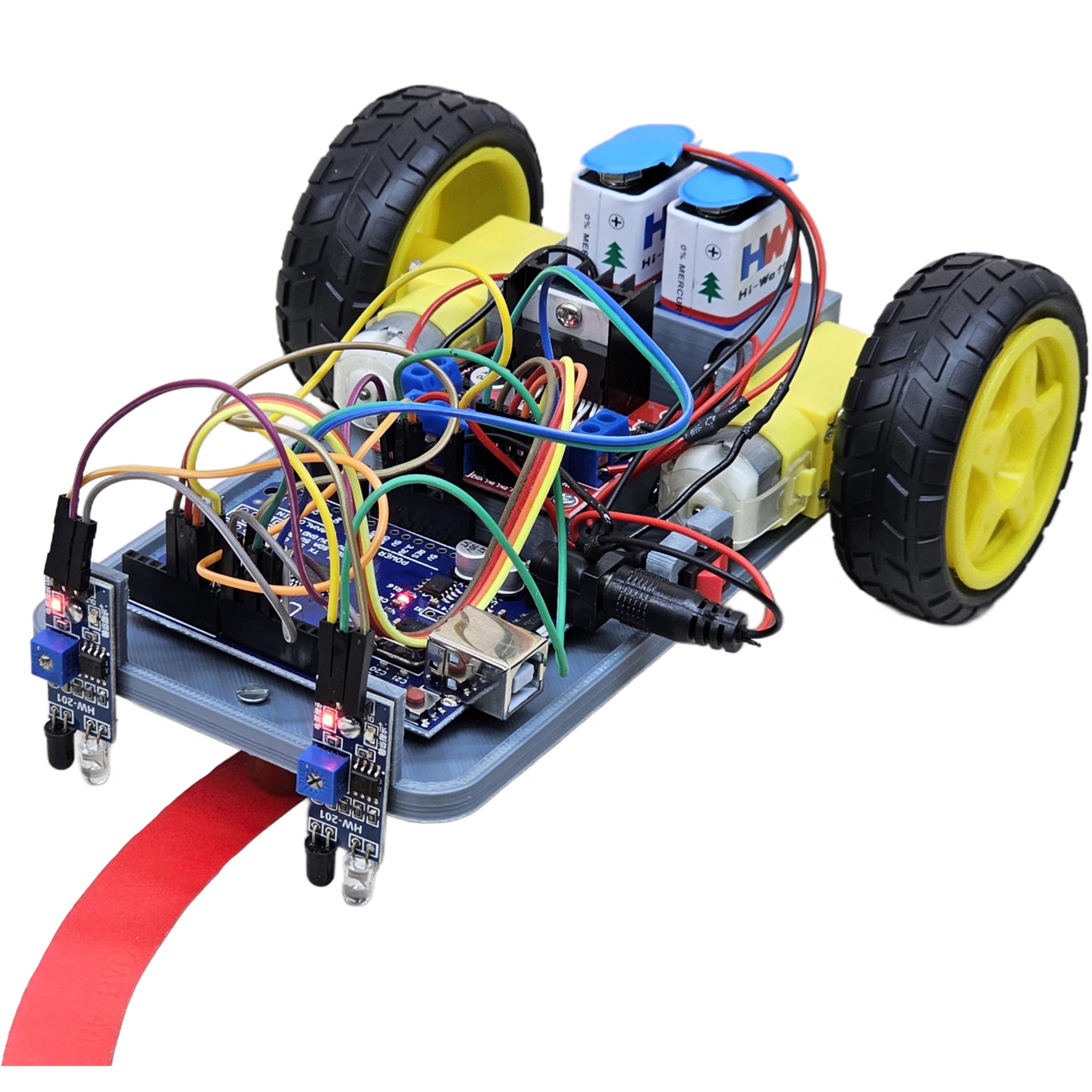 Line Following Robot | Pre-Assembled & Ready to Run | with Detailed Project Report (B0DD7J5PFP) Amazon Price History, Amazon Price Tracker