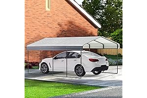 12'x20' Heavy Duty Carport: Ultimate Shelter for Your Vehicles