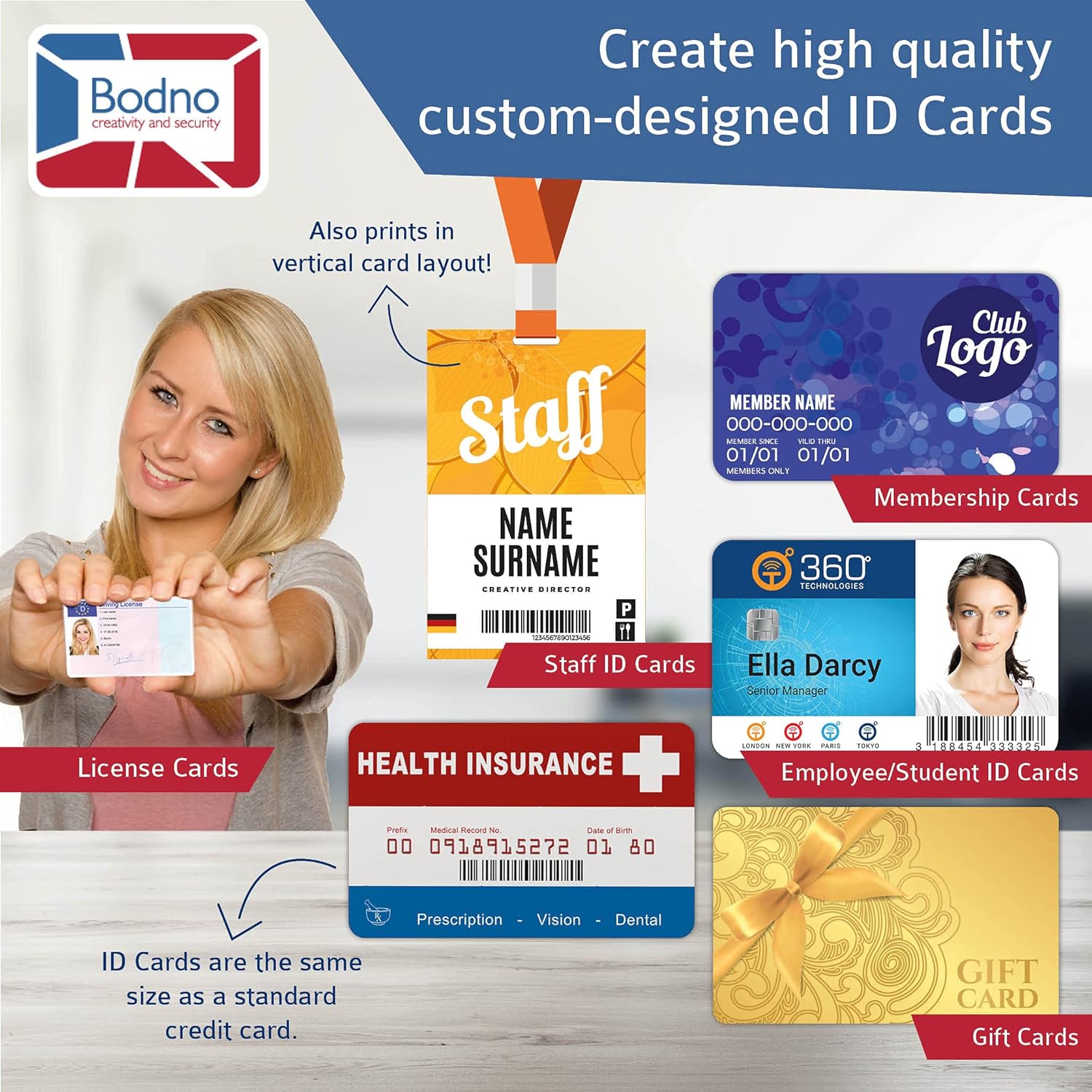 Buy Magicard Pronto 100 ID Card Printer & Complete Supplies Package