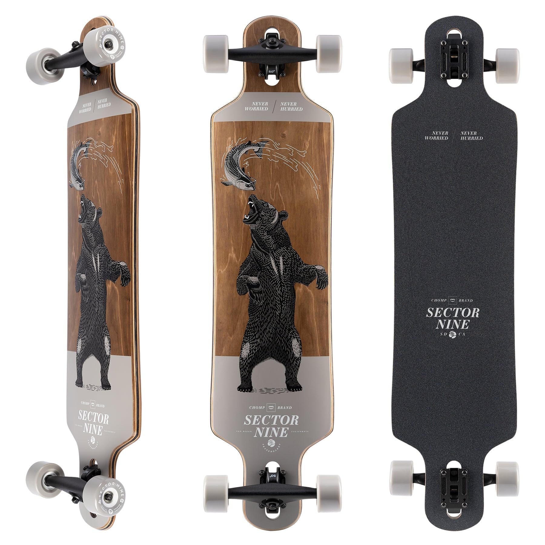 Sector 9 Meridian Grizzly Complete Skateboard - Factory Direct