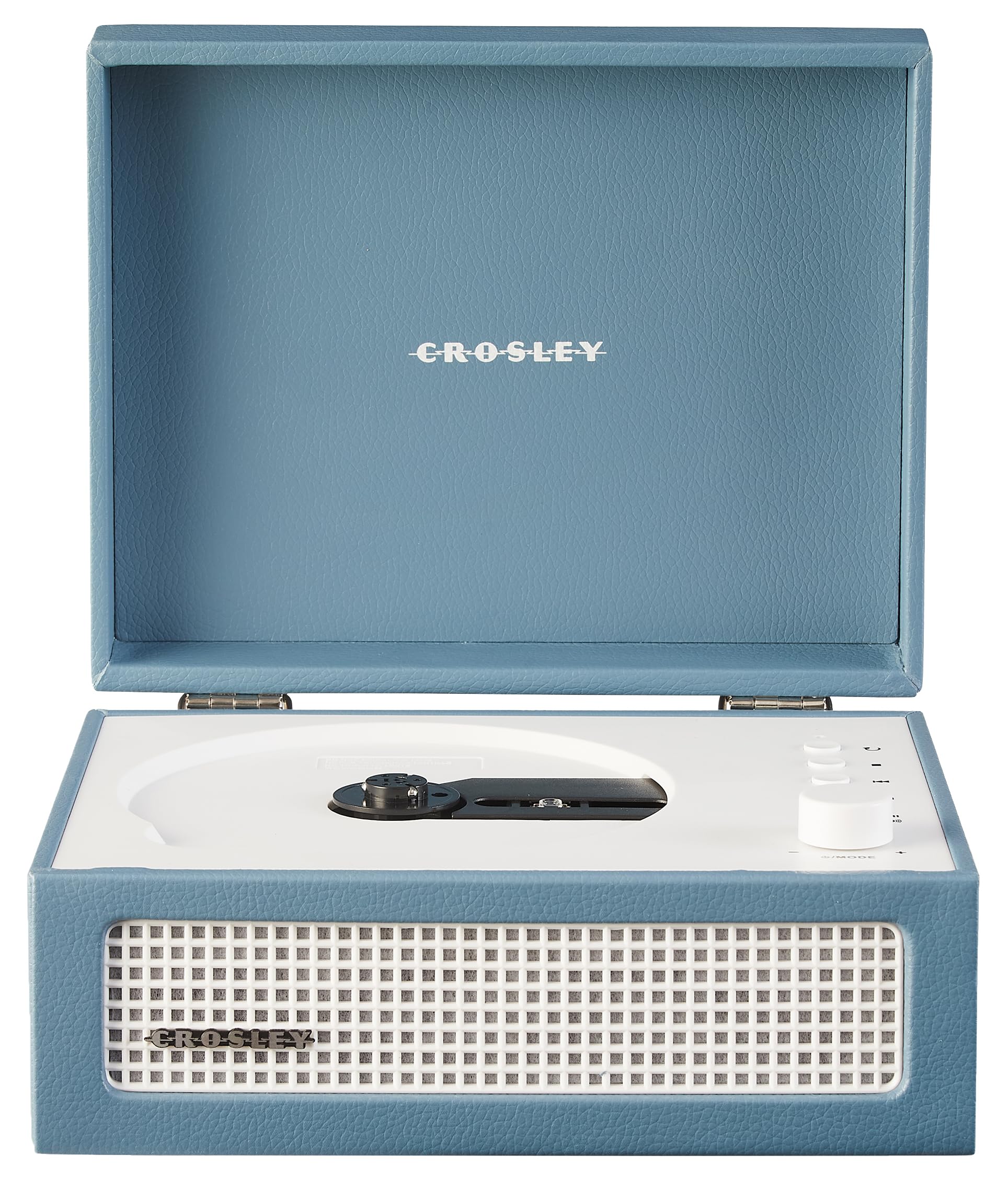 Crosley Voyager Lecteur CD Portable avec Bluetooth, Haut-parleurs stéréo intégrés et Radio FM – Lecteurs CD Rechargeables pour la Maison, Le Bureau et Les Voyages avec Prise Casque, entrée auxiliaire