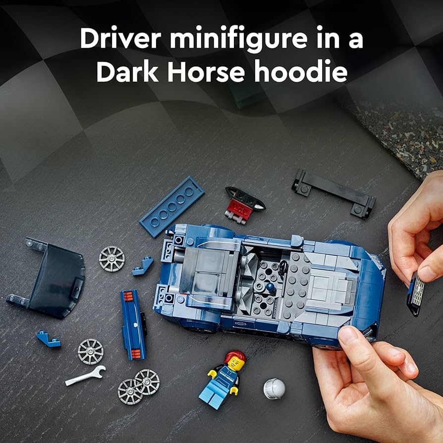 なっちやん Amazon.com: LEGO Speed Champions Ford Mustang Dark Horse