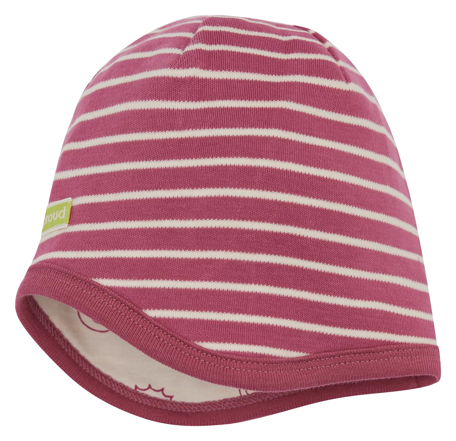 Loud + Proud Mädchen Mütze Zum Wenden, aus Bio Baumwolle, GOTS Zertifiziert