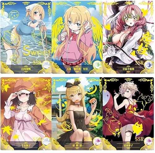 Miniatura 5 de Tarjetas de intercambio de anime, tarjetas de historia de diosa, TCG de historia de diosa, caja de refuerzo de historia de diosa, tarjeta Waifu,