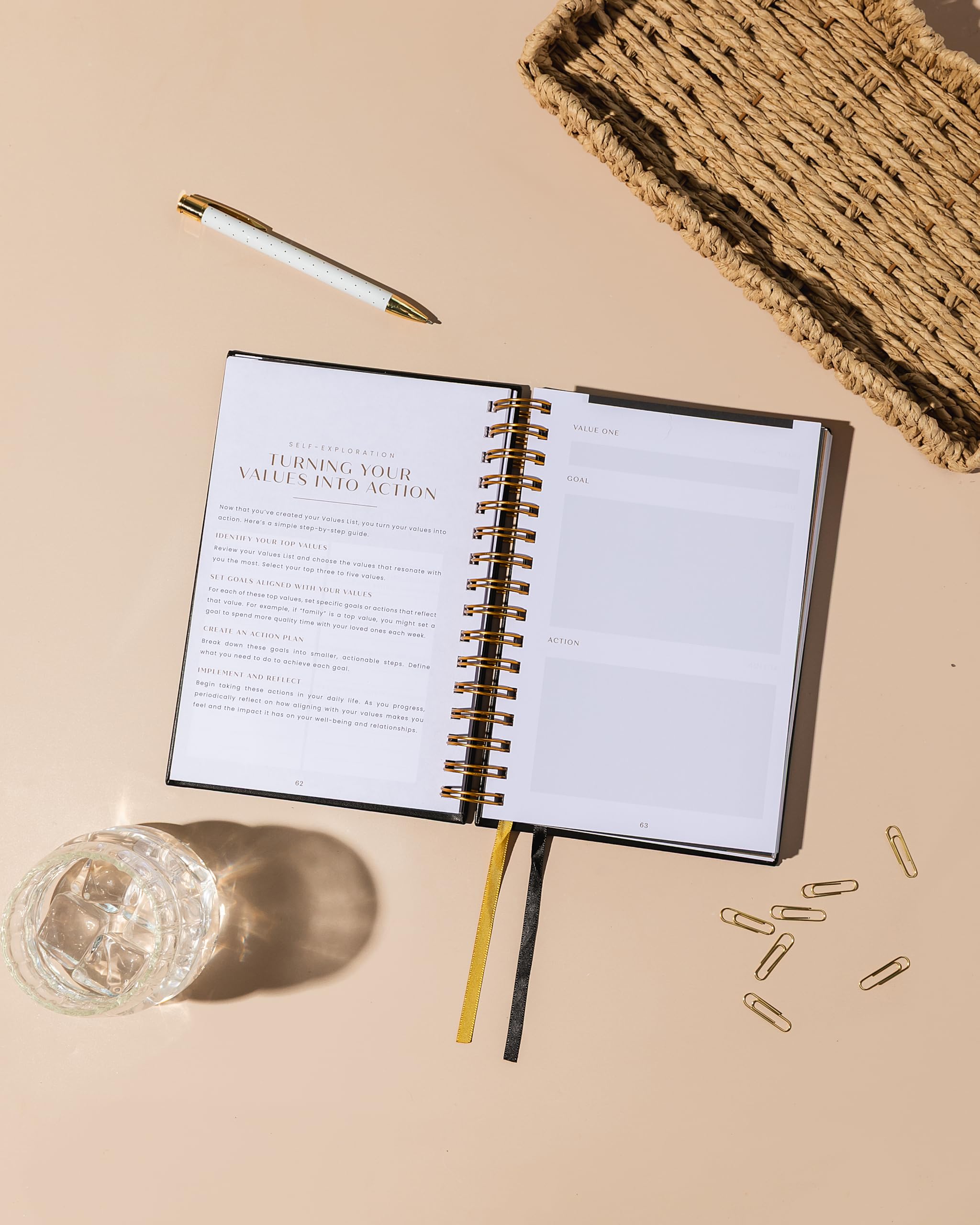 Mental Health & Shadow Work Journal Empower – Geführte Aufforderungen zur Reduzierung von Angstzuständen, Aufbau von Achtsamkeit und emotionaler Heilung – ein Werkzeug für Selbstbewusstsein und