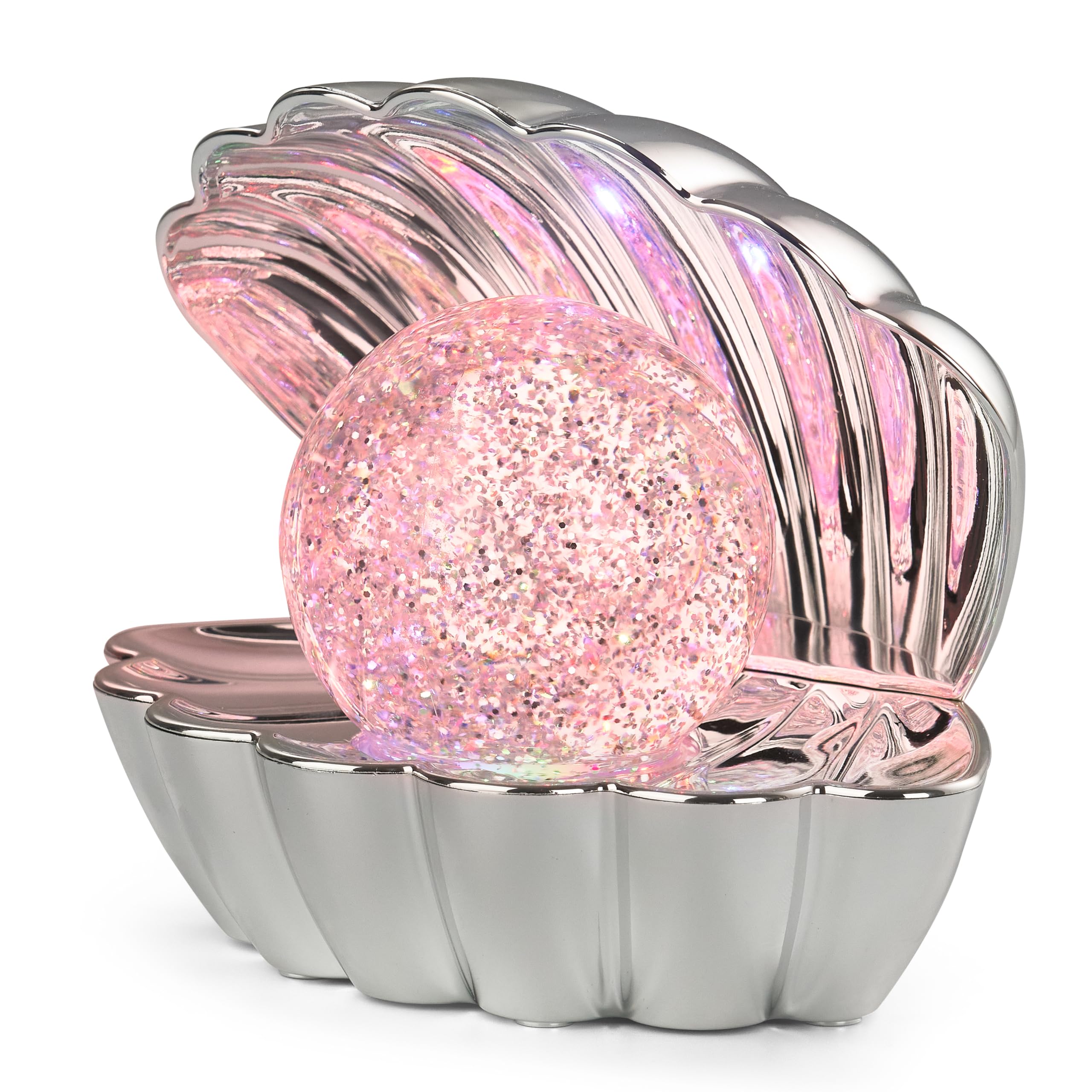 Rl Live Your Light Chrome Reality Leuchten Shelly R57731106 Table Lamp, Plastic 0.8 Watt Led, Colour Changing