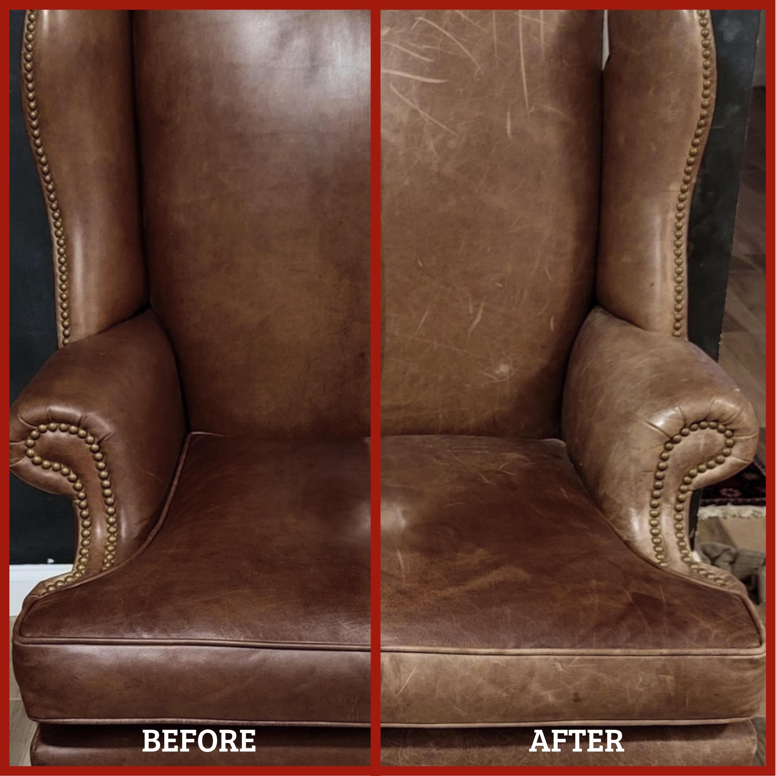 Leather Better Odżywka do skóry do mebli – środek do czyszczenia skóry i renowacja skórzanych kanap, butów i butów, toreb, siodeł i hals, kurtek i foteli samochodowych/zmiękczacz do skóry (295 g)
