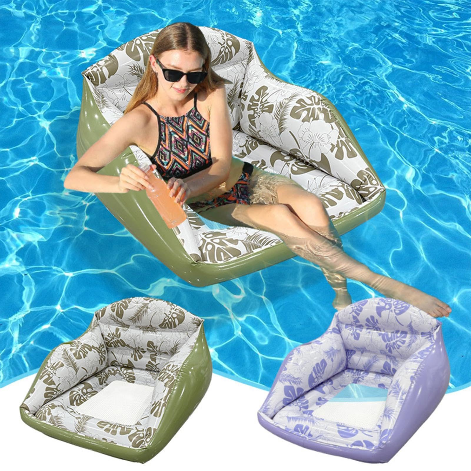 Pool Floats für Erwachsene Netz-Schwimm-Liegestuhl