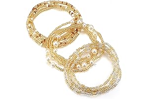 Enhance Your Allure: 3-Piece Waist Beads for Women