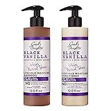 Carol's Daughter Black Vanilla Sulfate Free Shampoo and Conditioner Set for Curly, Wavy or Natural...