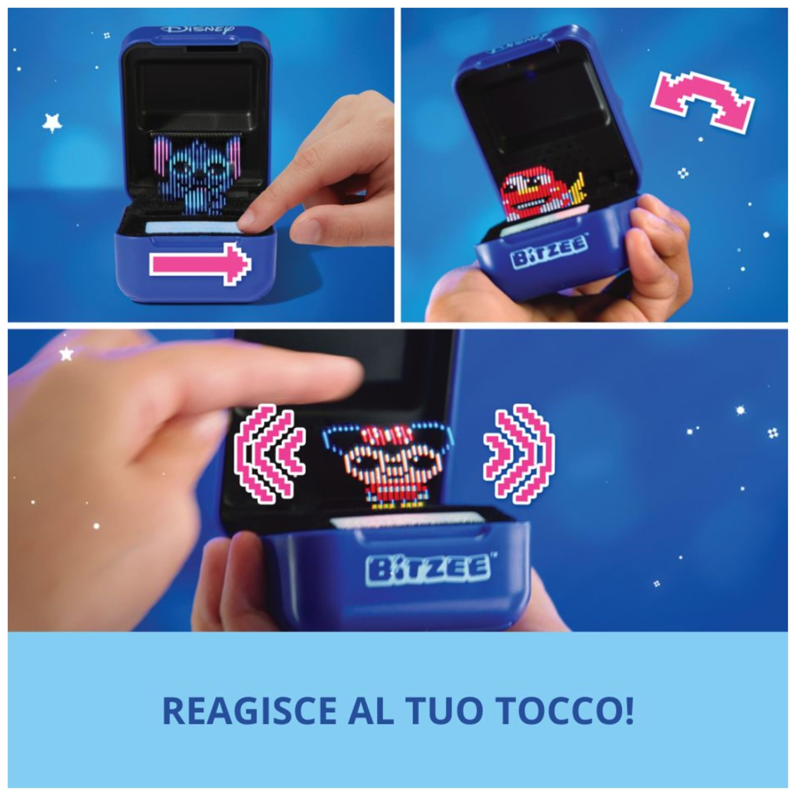 Bitzee Disney Versione Cucciolo Digitale Interattivo Animale Elettronico Virtuale 30 Personaggi Collezionabili Giochi Bambini 5+ Anni