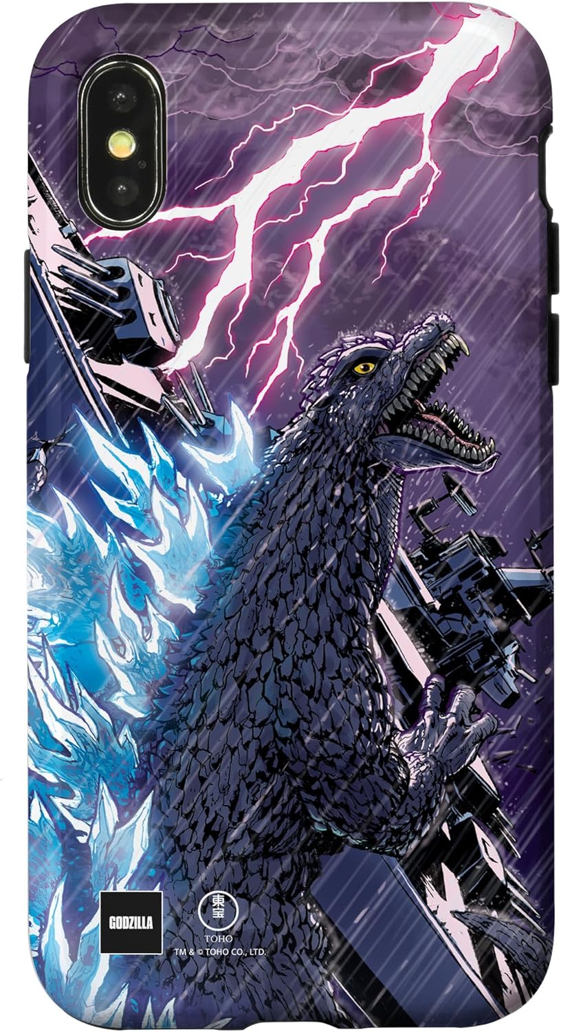 Godzilla Comic Art Battleship Down Case for iPhone 17