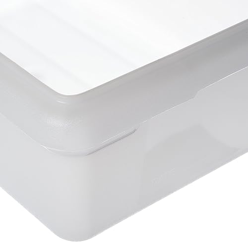 Miniatura 4 de CFS 1063102 StorPlus Caja de almacenamiento de alimentos de polietileno, capacidad de 3.5 galones, color blanco (caja de 6)