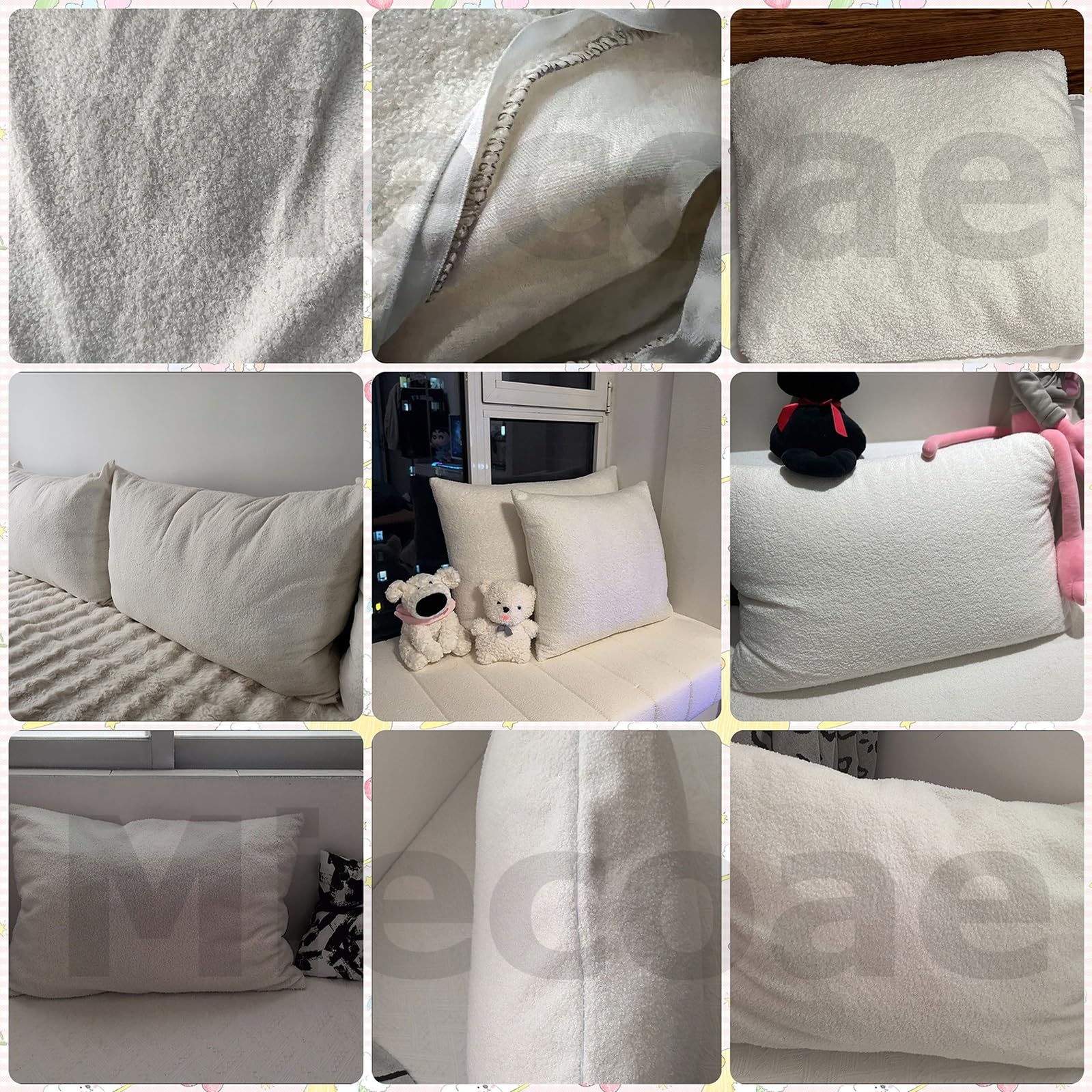 41 Taille Housse Coussin Canapé Housse de Coussin 40x160 Rectangle Taie D'oreiller 90x60 Coton Polyester Lot de 2 Couverture Oreiller 55x55 Taie Oreiller en Velours Côtelé 60x80 Throw Pillow Covers(21
