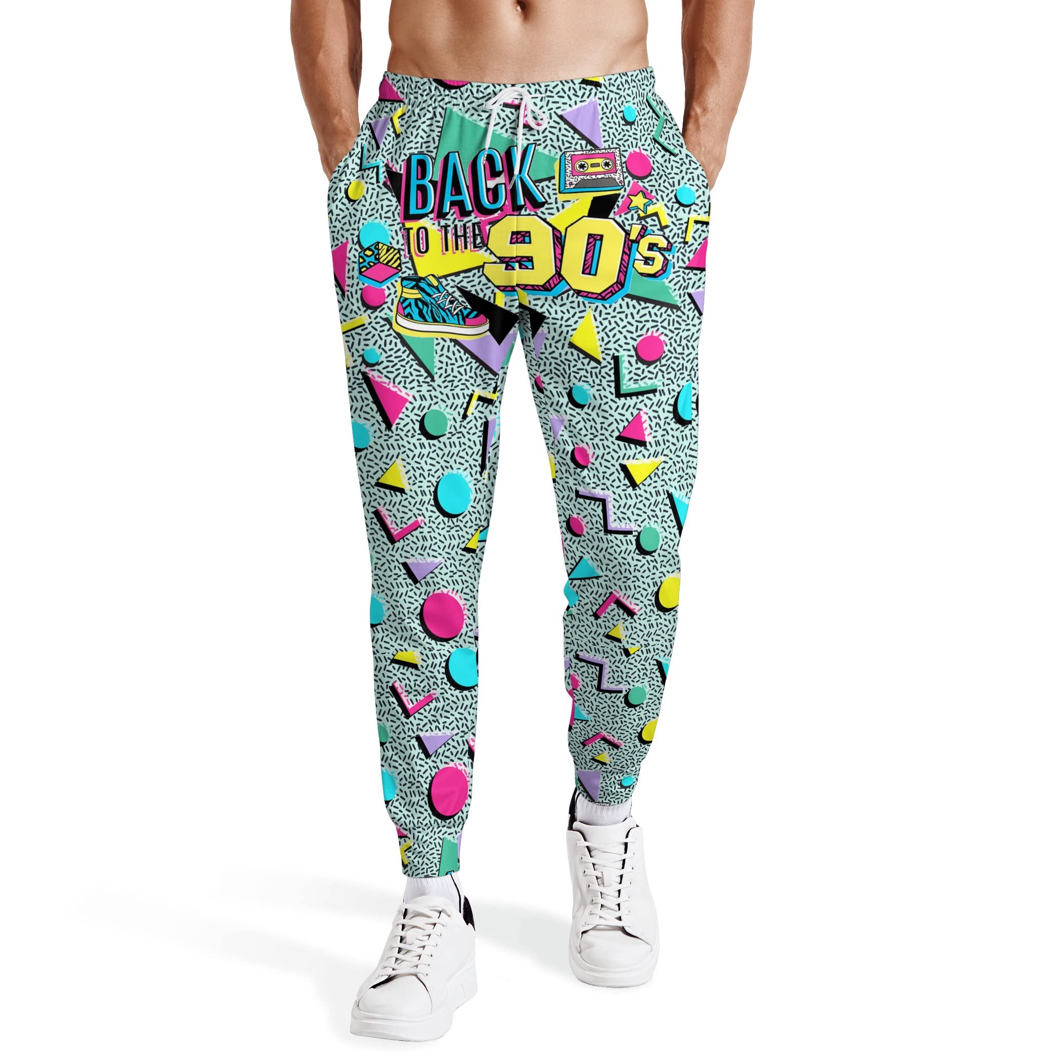 AYUNIXMen's Sweatpants with Pockets Tapered Joggers for Men Athletic Track Pants Outfit for Sports Running Workout Jogging