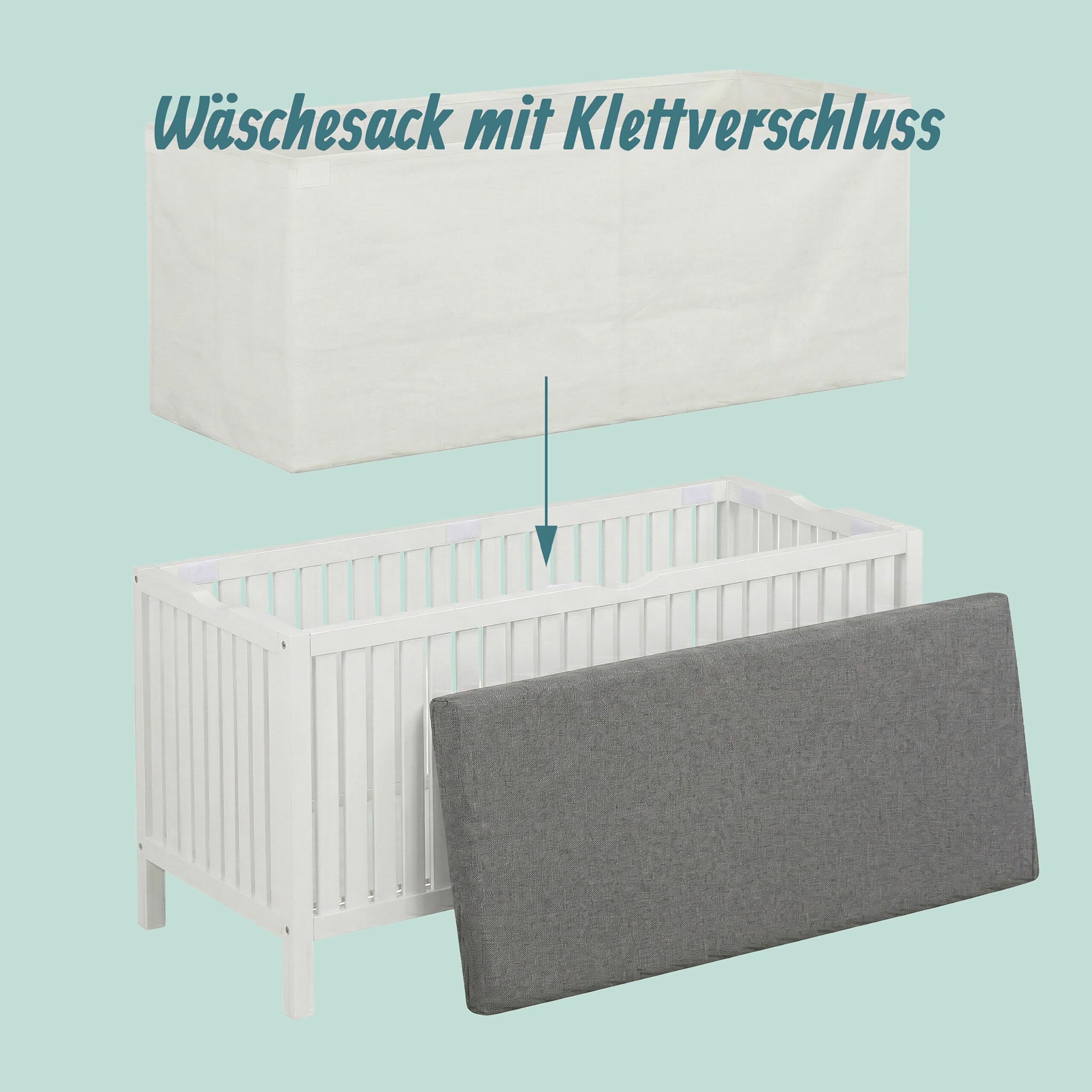Relaxdays Wäschekorb zum Sitzen, Walnuss, gepolsterter Deckel, HBT: 50 x 100 x 38 cm, Badhocker mit Stauraum, weiß/grau