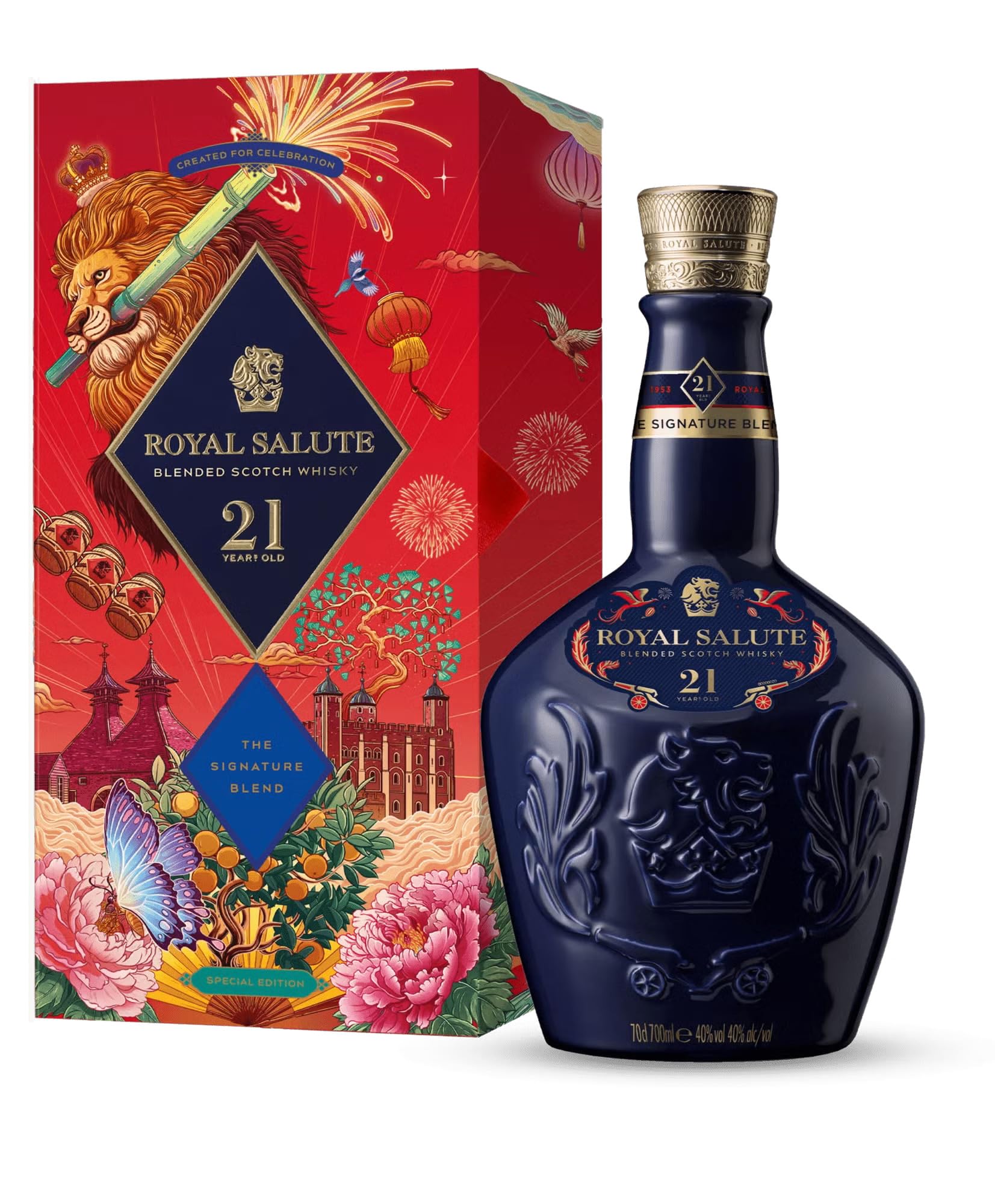 Royal Salute 21 Años Chinese New Year Edition Whisky Escocés de Mezcla - 700 ml