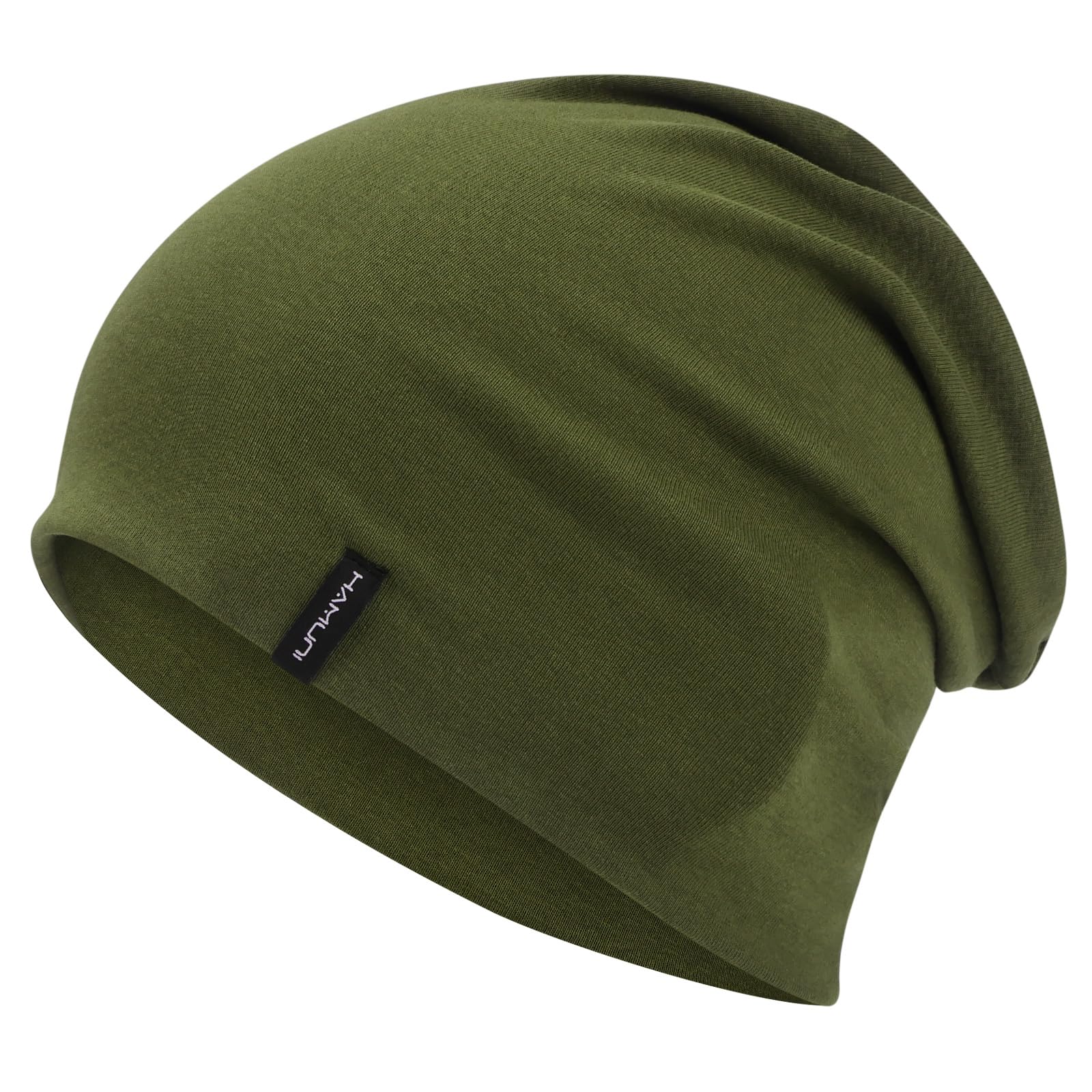 HAMUNI Slouchy, berretto da donna, comodo, in cotone, a doppio strato, morbido, antivento, sottile, classico, alla moda, perfetto per l'uso quotidiano e le mezze stagioni