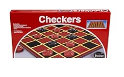 Pressman Checkers -- Classic Game With Folding Board and Interlocking Checkers&comma; 2 Players