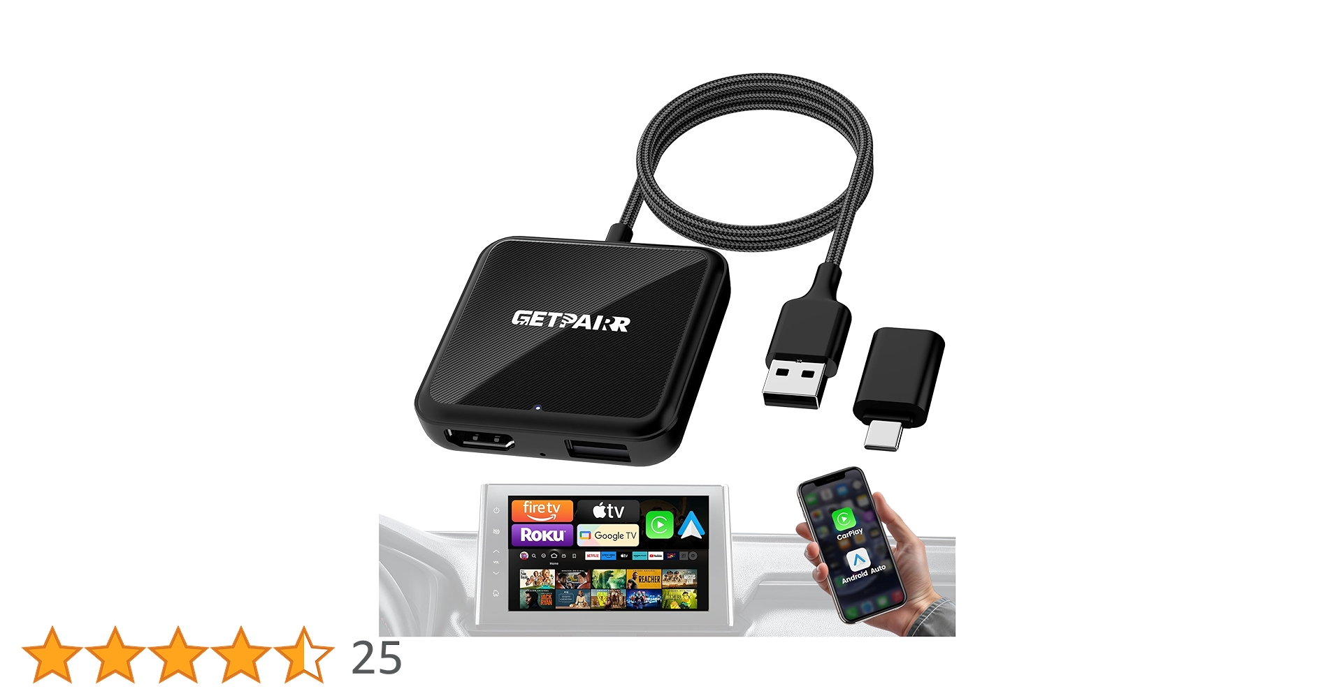 Amazon.co.jp: カーテレビメイト 【HDMI入力・ワイヤレスCarPlay