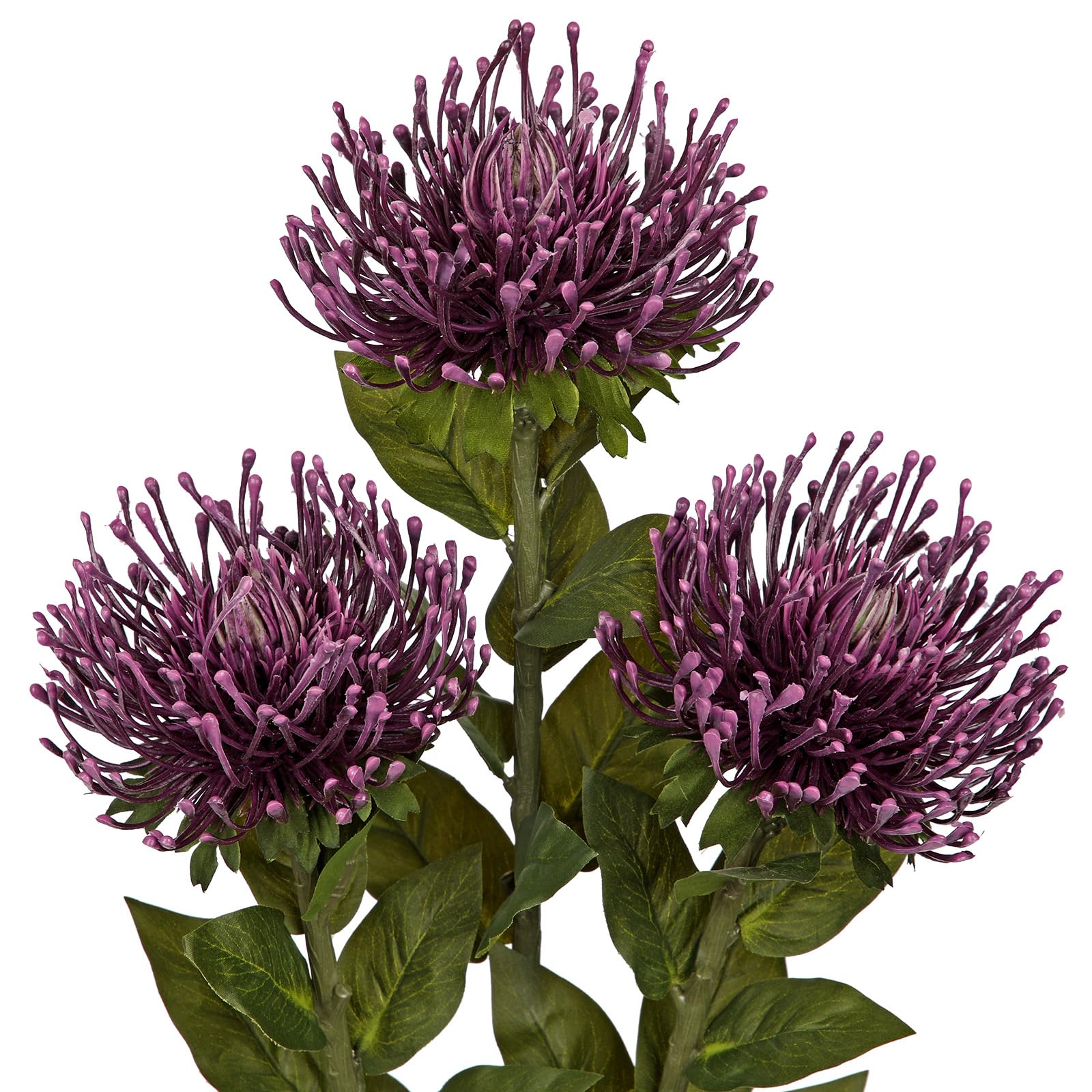 Hollyone 3-Pack Purple Long Stem Spider Mums