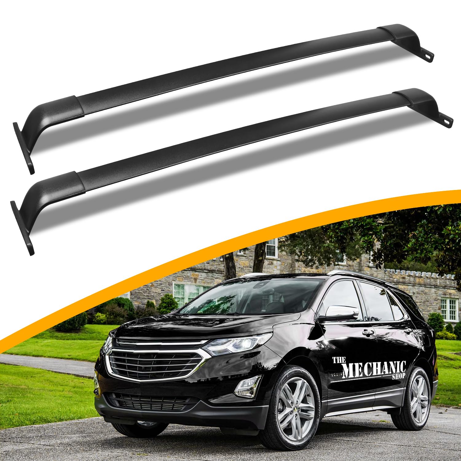 2019 Chevy Equinox 2018 Equinox Roof Rails Solid Roof Cross Bars