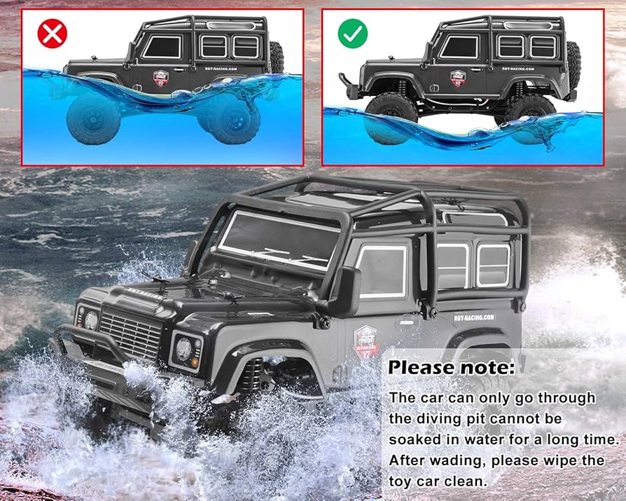 RGT 24/1ラジコン Amazon.com: RGT RC Crawler 1:24 Scale 4WD Off Road RC Car