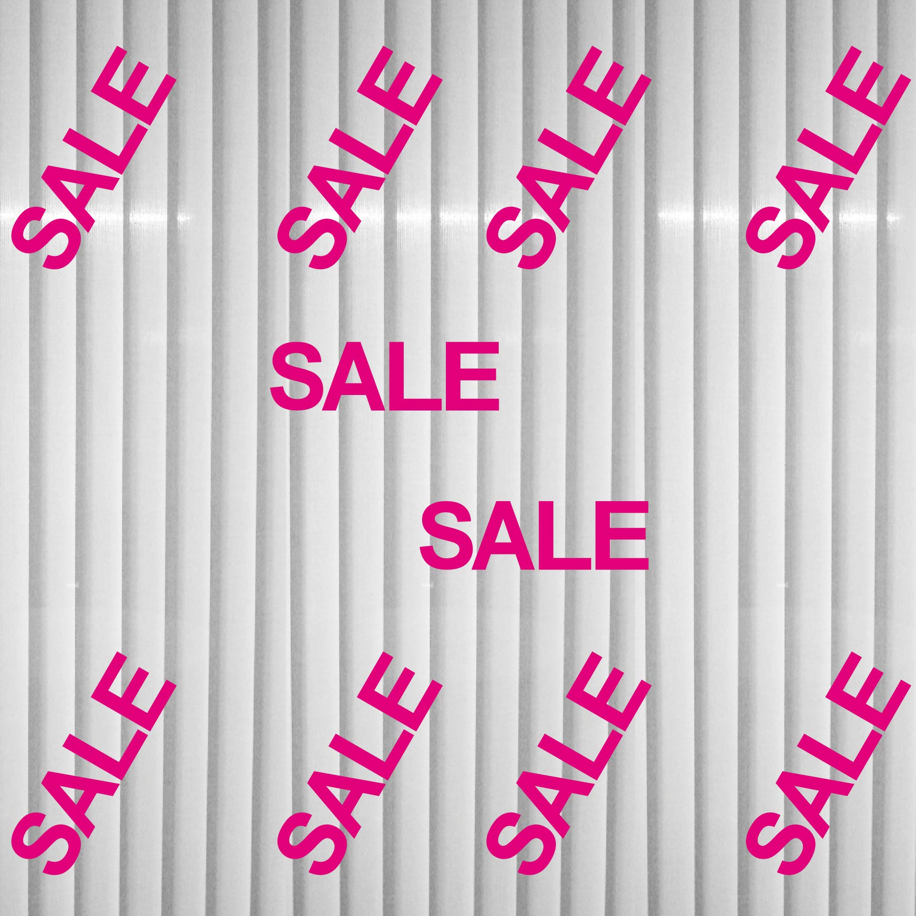 10 Aufkleber 30cm Sale Schriftzug Tattoo Deko Folie für Schaufenster Fenster Scheibe (pink)