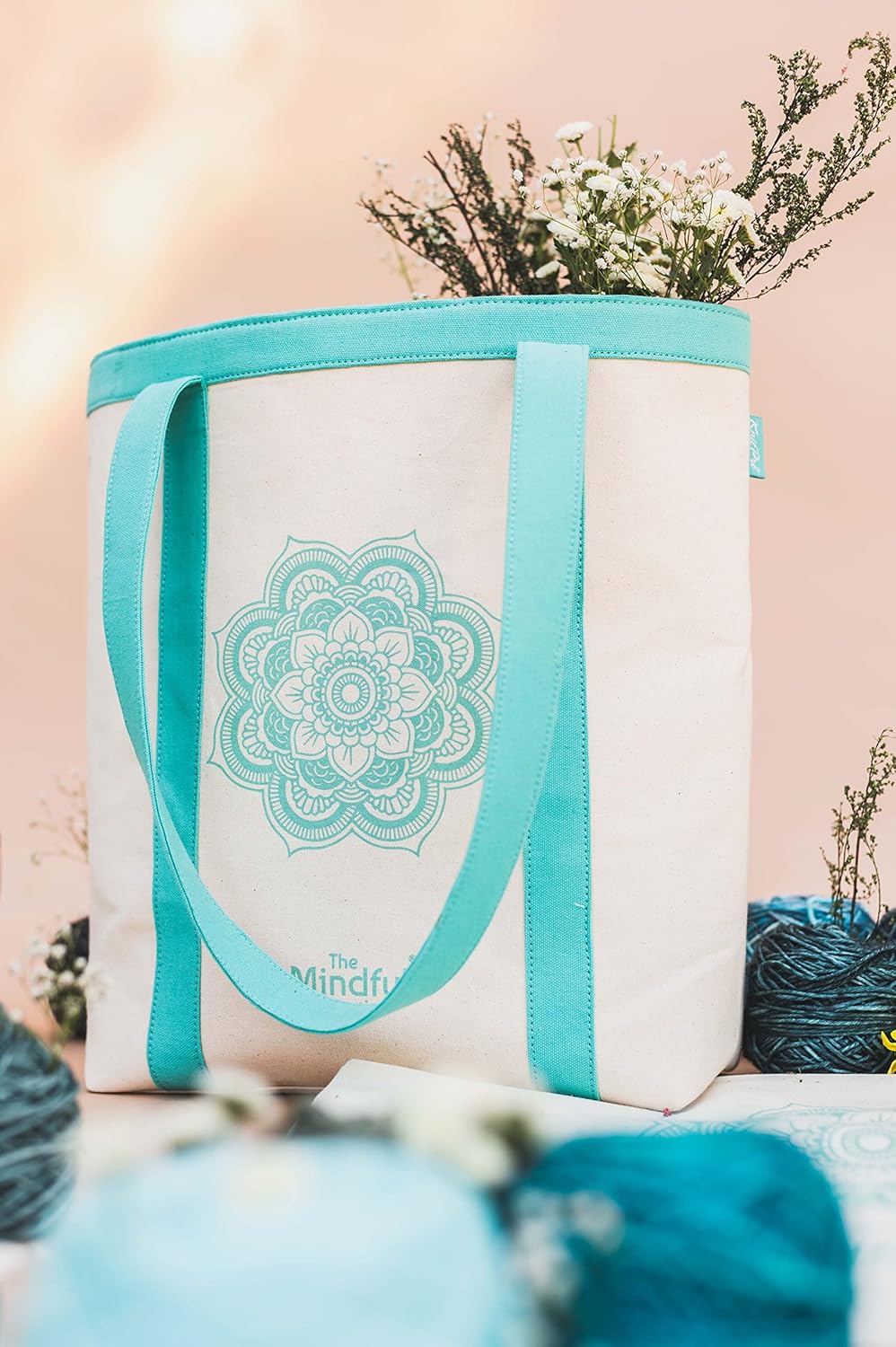KnitPro Mindful Tote Bag - 14.5"x12"x4.5"