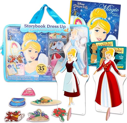 Disney Princess Dress Up Doll Figure for Girls