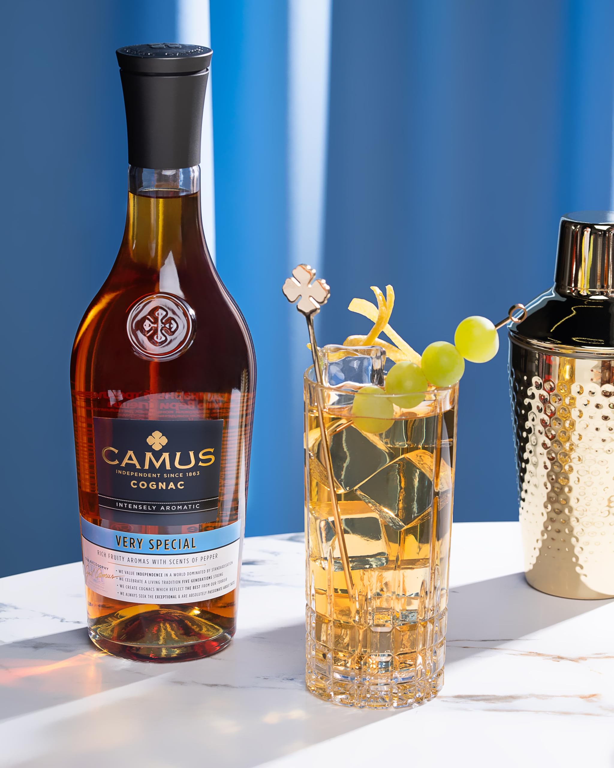 Camus Cognac VS Very Special 40% vol. 0.7 l Intensiv aromatischer Cognac aus Frankreich
